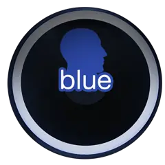 Blue kit kick drum head