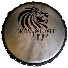 Drum Circle kit kick drum head