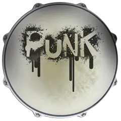 Punk kit kick drum head