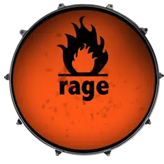 Rage kit kick drum head