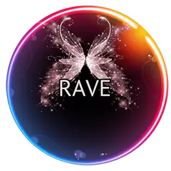 Rave kit kick drum head